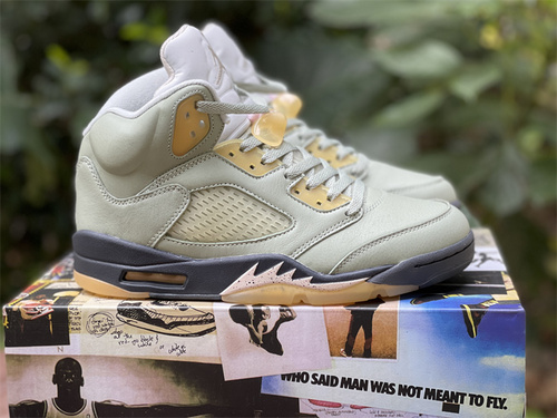 Pure original version_ Air Jordan 5 _Jade Horizon_ matcha color cash_ DC7501-300_ full code shipment 40-47.5-689a11ef